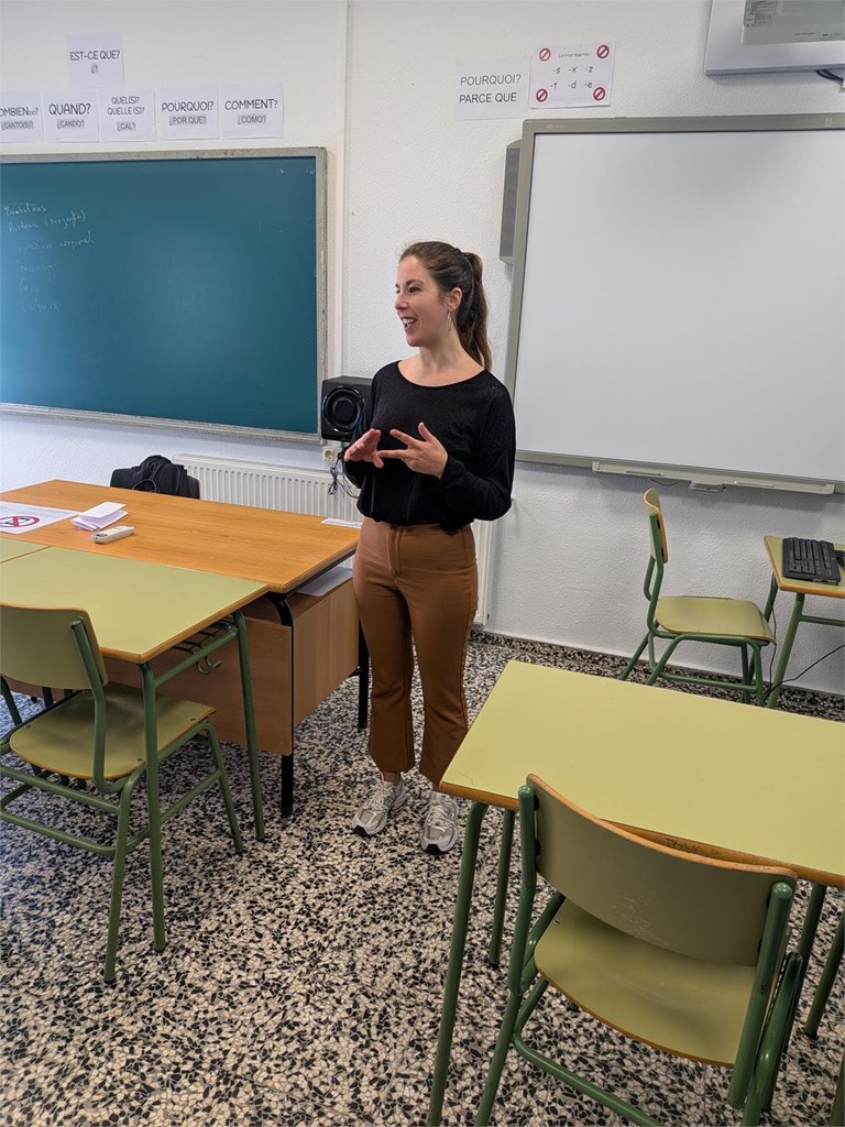 Segunda jornada en el IES Catabois: relajación, respiración y gestión de la activación