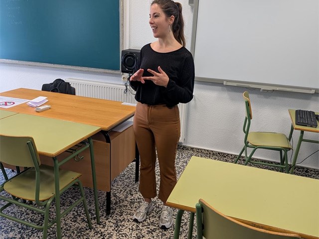 Segunda jornada en el IES Catabois: relajación, respiración y gestión de la activación