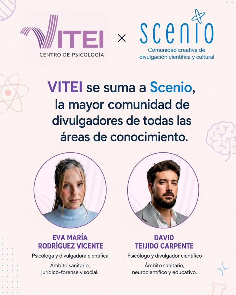 VITEI se suma a Scenio, la mayor comunidad de divulgadores de diferentes áreas.