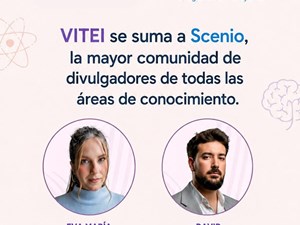 VITEI se suma a Scenio, la mayor comunidad de divulgadores de diferentes áreas.