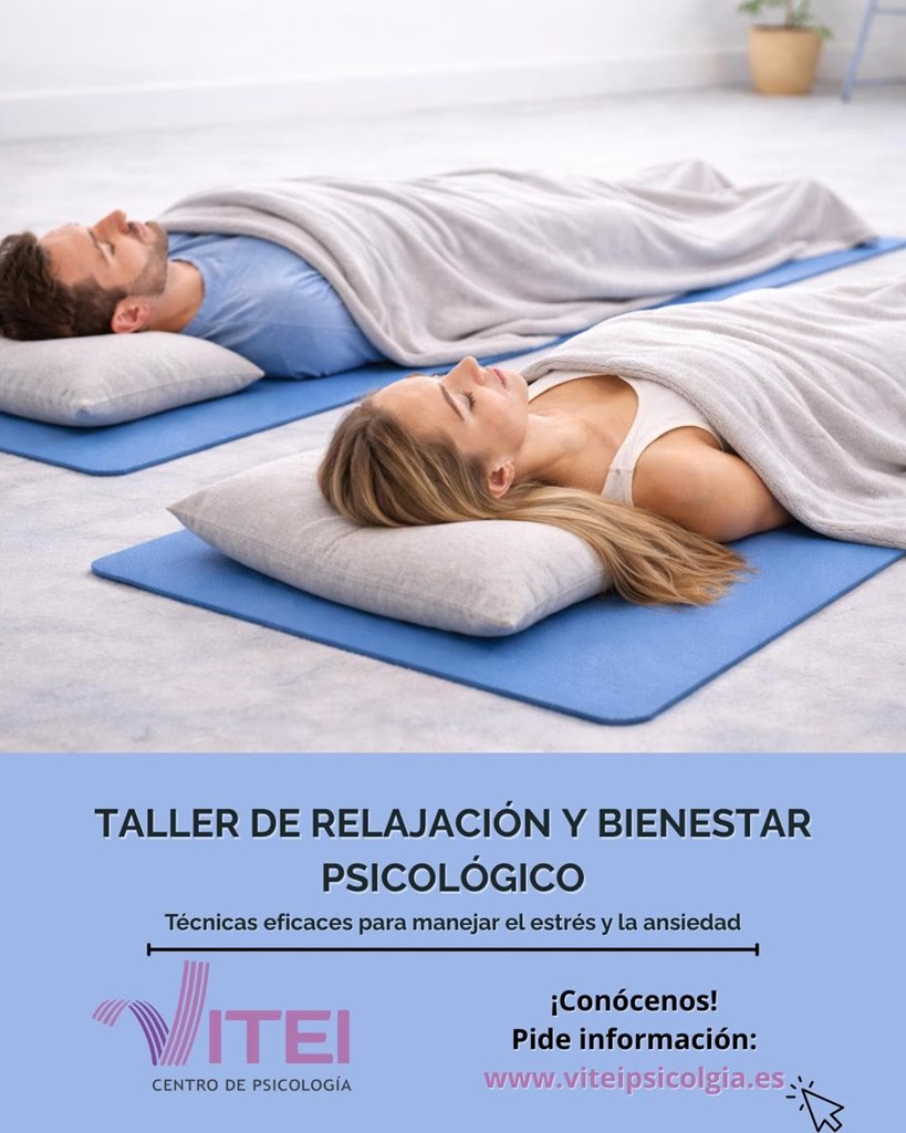 Vuelve nuestro Taller de Relajación: herramientas prácticas para estrés y ansiedad